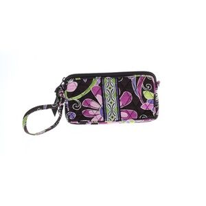 VERA BRADLEY Purple Punch Convertible Wristlet Clutch Bag